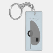 Tiny Teardrop Trailer Thunder_Cove Sleutelhanger (Voorkant Links)