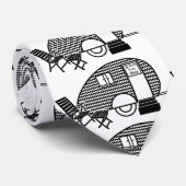 Tiny Teardrop Trailer Thunder_Cove Stropdas (Opgerold)