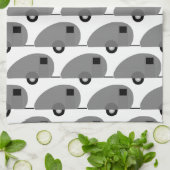 Tiny Teardrop Trailer Thunder_Cove  Theedoek (Gevouwen)