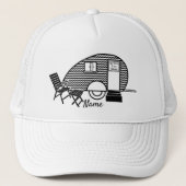 Tiny Teardrop Trailer Thunder_Cove Trucker Pet (Voorkant)