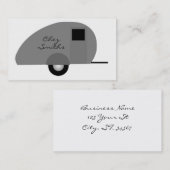 Tiny Teardrop Trailer Thunder_Cove Visitekaartje (Voorkant / Achterkant)
