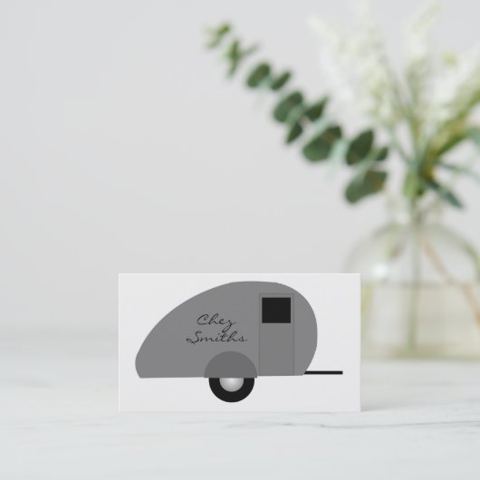 Tiny Teardrop Trailer Thunder_Cove Visitekaartje (Staand voorkant)