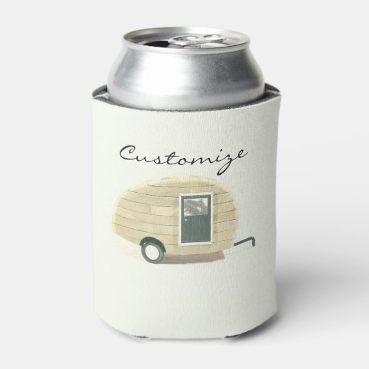 Tiny teardruppeltje caravan Thunder_Cove Blikjeskoeler (Blikje Voorkant)