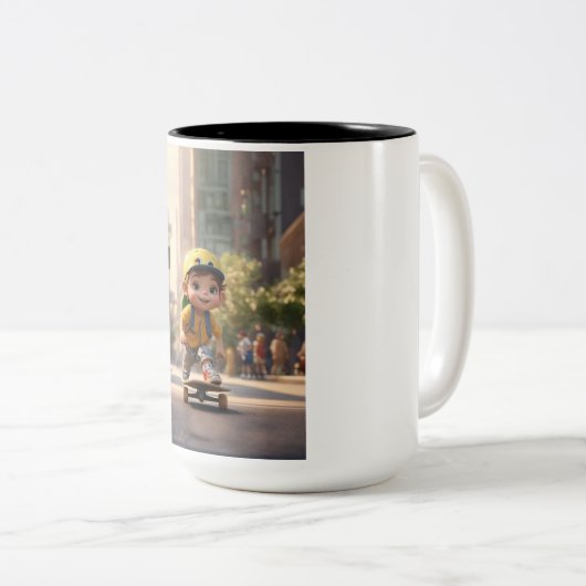 Tiny Terran Explorer: Avonturen in schattige Mok (Voorkant rechts)