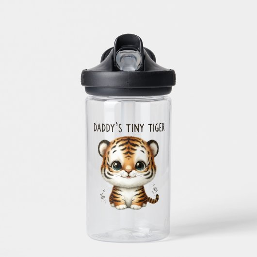 Tiny Tiger Hydration Pals - Kinder Waterfles (Voorkant)