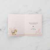 Tiny Tiger Verjaardag Bedankt Kaart (Binnen)