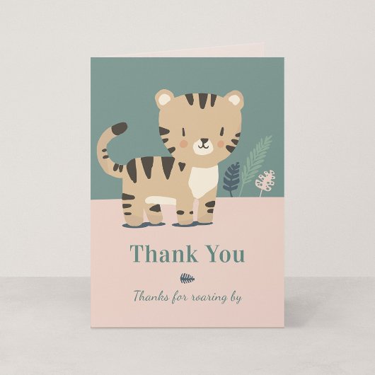 Tiny Tiger Verjaardag Bedankt Kaart