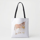 Tiny Tim Donkey Canvas tas (Voorkant)