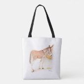 Tiny Tim Donkey Canvas tas (Achterkant)