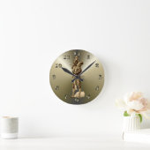Tiny Tim Kerstfeestay Gift Ronde Klok (Huis)