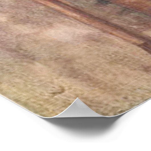 Tiny Tim...zijn actieve kleine kruis Poster (Hoek)