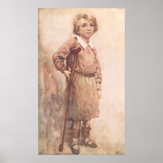 Tiny Tim...zijn actieve kleine kruis Poster (Voorkant)