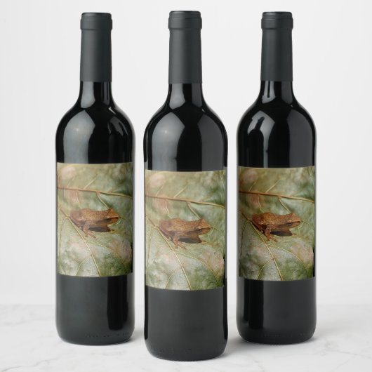 Tiny Toad Wijn Etiket (Flessen)