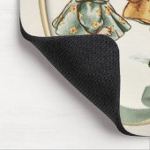 Tiny Toddlers Illustratie Mousepad Muismat (Hoek)