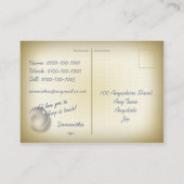 Tiny Toddlers Mini Briefkaart-kaart Visitekaartje (Achterkant)