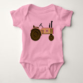 Tiny Tomboy Tractor Romper (Voorkant)