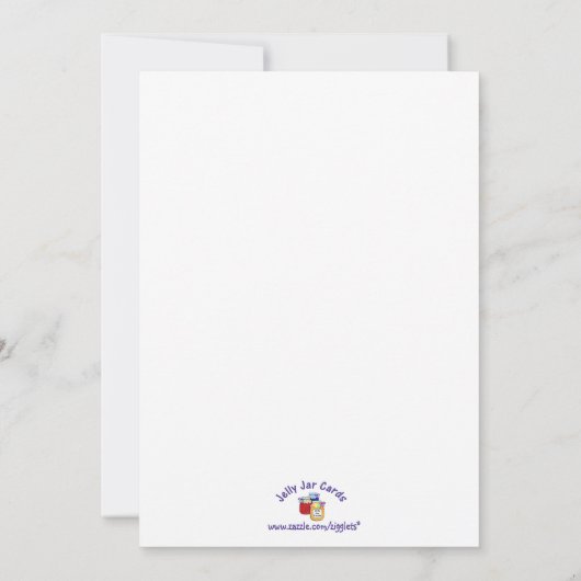 Tiny Tootsies Kaart (Achterkant)