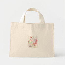 Tiny Tote Bonjour-collectie van Allyson Simone Mini Tote Bag
