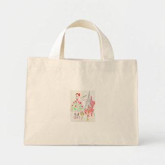 Tiny Tote Bonjour-collectie van Allyson Simone Mini Tote Bag