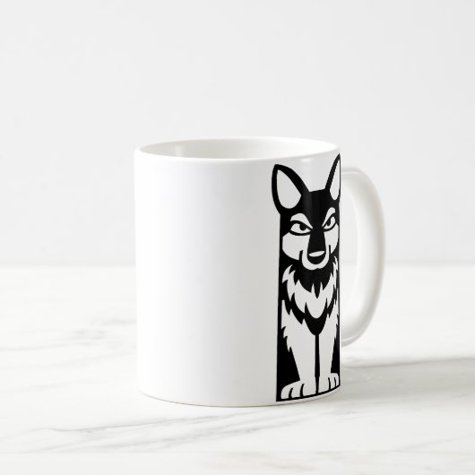 Tiny Totem - Wolf - Mok (Voorkant rechts)