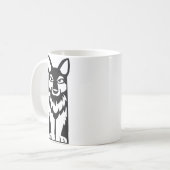 Tiny Totem - Wolf - Mok (Voorkant links)