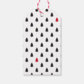 Tiny Trees Holiday Gift Labels Cadeaulabel (Achterkant)