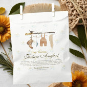 Tiny Trotter Future Angler Gevist Baby shower Bedankzakje