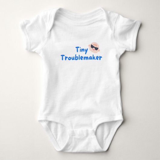 Tiny Troublemaker Romper (Voorkant)