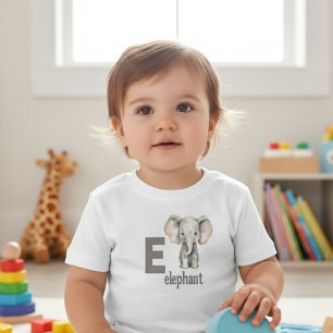 Tiny Trunk Treasures: Olifant Alphabet T-shirt