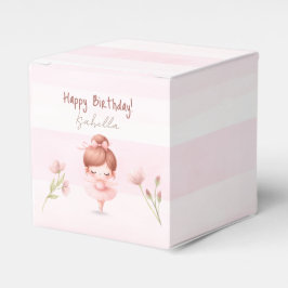 Tiny Twirls – Ballerina  Bedankdoosjes