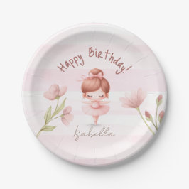 Tiny Twirls – Ballerina  Papieren Bordje