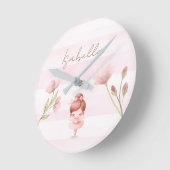 Tiny Twirls – Ballerina  Ronde Klok (Hoek)