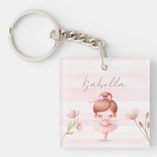 Tiny Twirls – Ballerina  Sleutelhanger (voorkant)