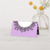 TINY VINES Bat Mitzvah Seating Table Escort Kaart Plaatskaartje (Achterkant)