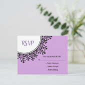 TINY VINES Circular Bat Mitzvah Invitation Kaart (Staand voorkant)