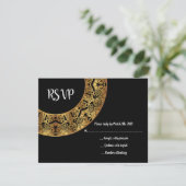 TINY VINES Circular Bat Mitzvah Invitation Kaart (Staand voorkant)