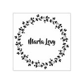 TINY VINES Return Address Stamp Rubberstempel (Afrduk)