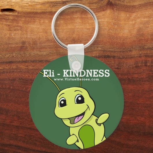 Tiny Virtue Heroes™ - Eli Sleutelhanger (Voorkant)