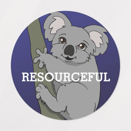 Tiny Virtue Heroes™-labels - Team LIFE Labels (Design 2)