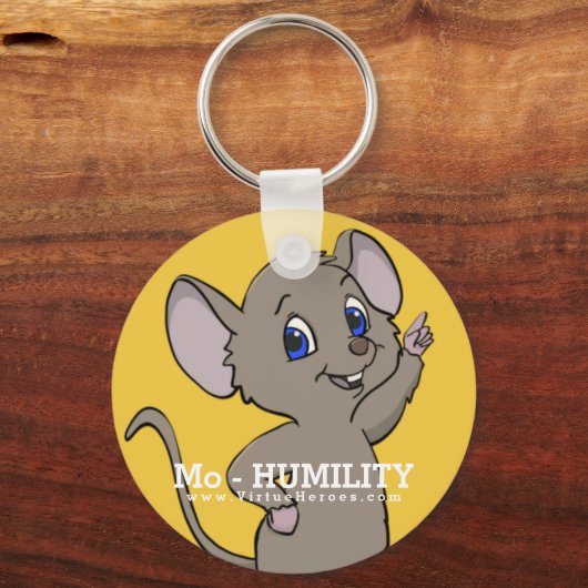 Tiny Virtue Heroes - Moshe Sleutelhanger (Voorkant)