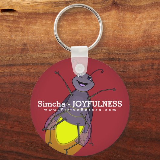 Tiny Virtue Heroes - Simcha Sleutelhanger (Voorkant)