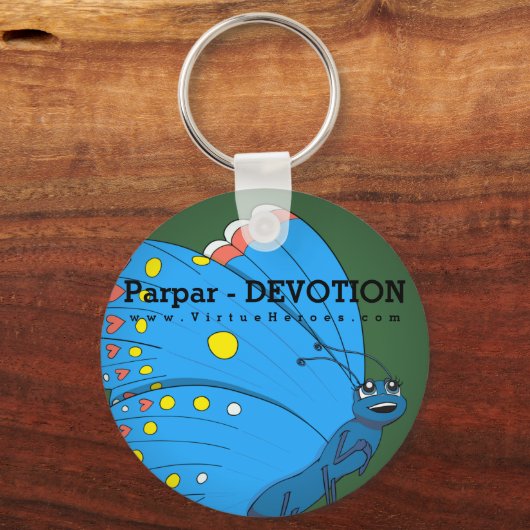 Tiny Virtuing Heroes™ - Parpar Sleutelhanger (Voorkant)