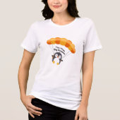 Tiny Wings, Big Dreams Penguin T-Shirt (Voorkant)