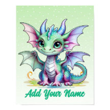 Tiny Wings Dragon – Persoonlijke Kinderkamer Muur