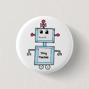 TinyTechie 1 1/4-inch Button