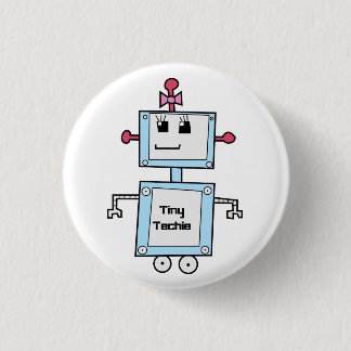 TinyTechie 1 1/4-inch Button