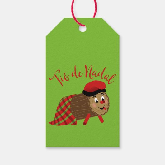 Tio De Nadal Gift Labels Cadeaulabel (Voorkant)