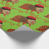 Tio De Nadal inpakpapier (Hoek)