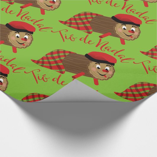 Tio De Nadal inpakpapier (Hoek)
