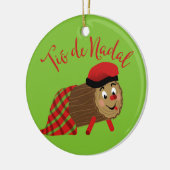 Tio De Nadal Keramisch Ornament (Links)